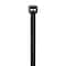 Panduit Cable Tie, 6 in L, 1.88 in Max Bundle Dia., Black, Nylon 6/6, 18 lb Strength, 1000 PK PLT1.5M-M00 - alternate 3